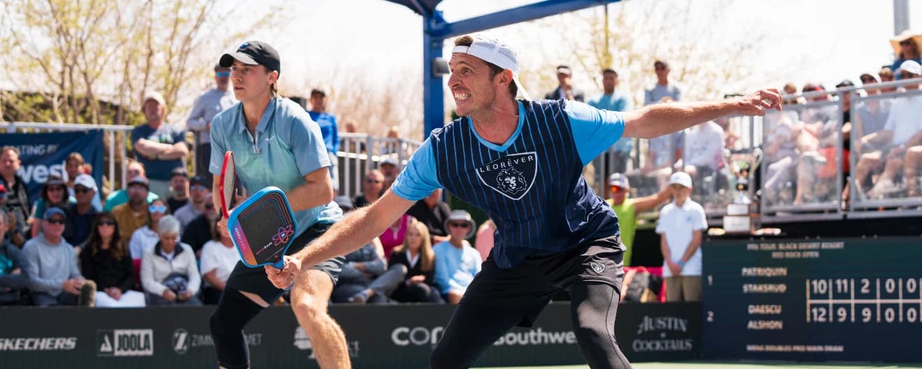 Andrei Daescu and Christian Alshon competing at the Black Desert Resort Red Rock Open.