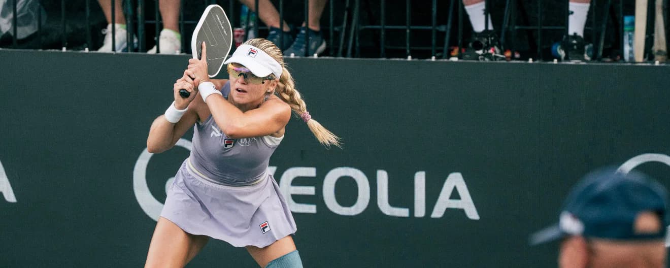 Anna Leigh Waters is partnering with Jorja Johnson in the Sunshine State this week.