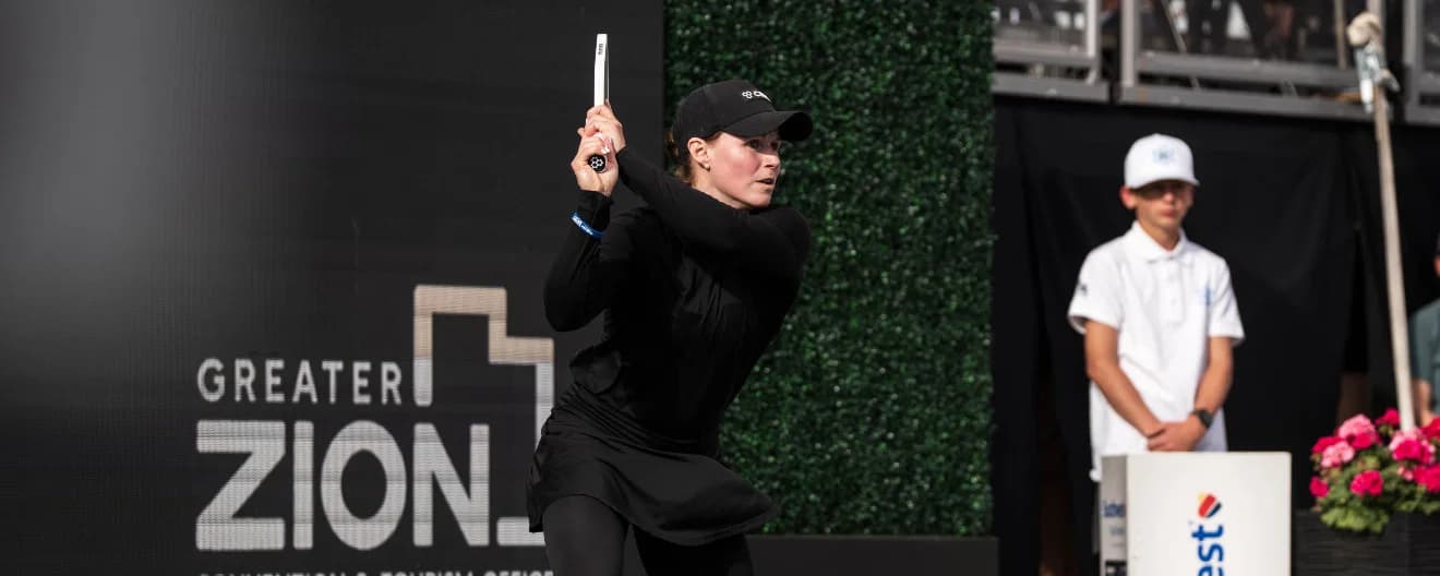 Vivienne David competing at the Red Rock Open.