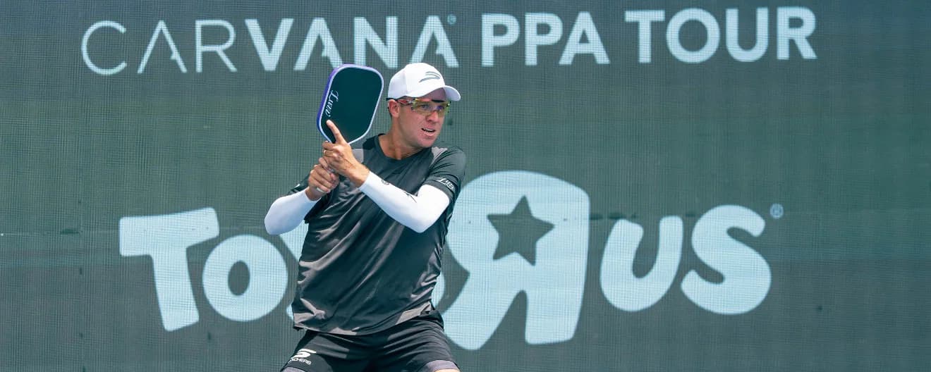 Chris Haworth is the top seed in the men's singles draw this week.