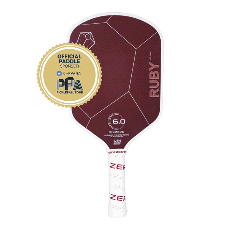 Six Zero Ruby pickleball paddle