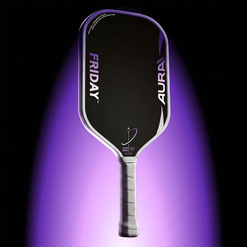 Friday Aura Pro Elongated pickleball paddle